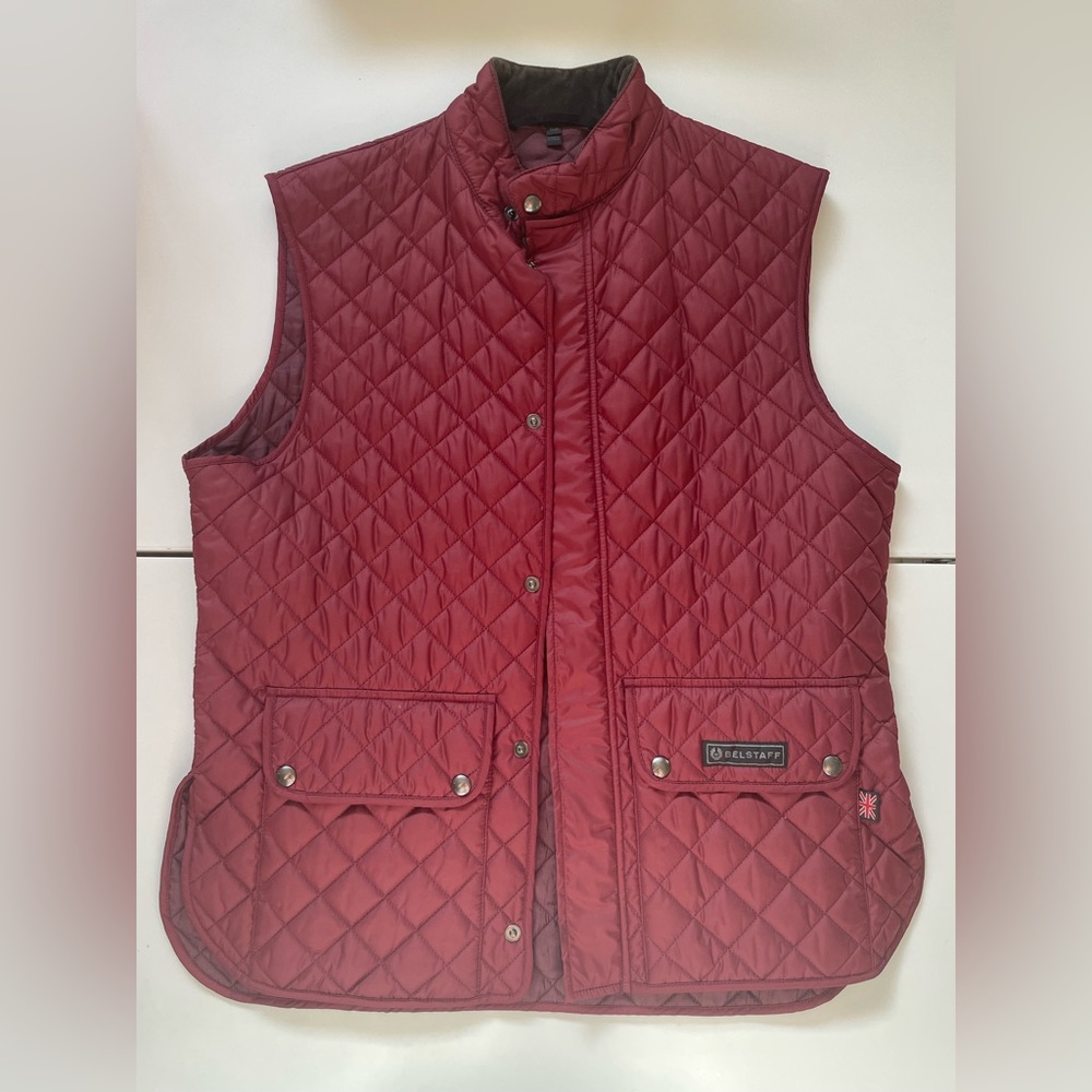 Belstaff Icon Vest Padded Gilet Mens size 42 Large